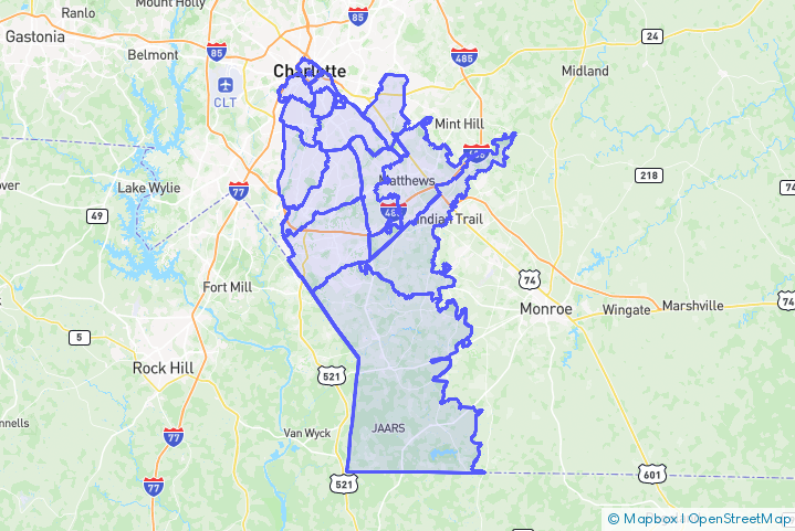 Service Area Map