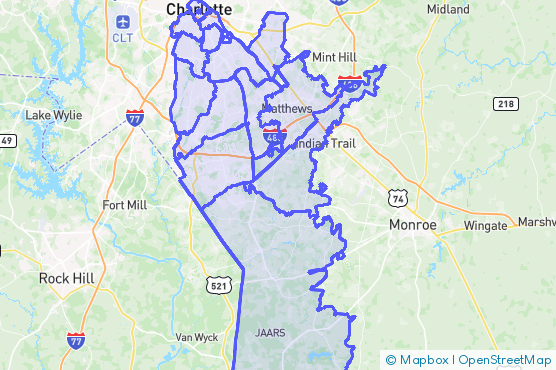Service Area Map