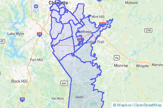 Service Area Map