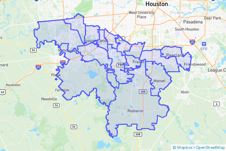 Service Area Map