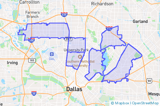 Service Area Map