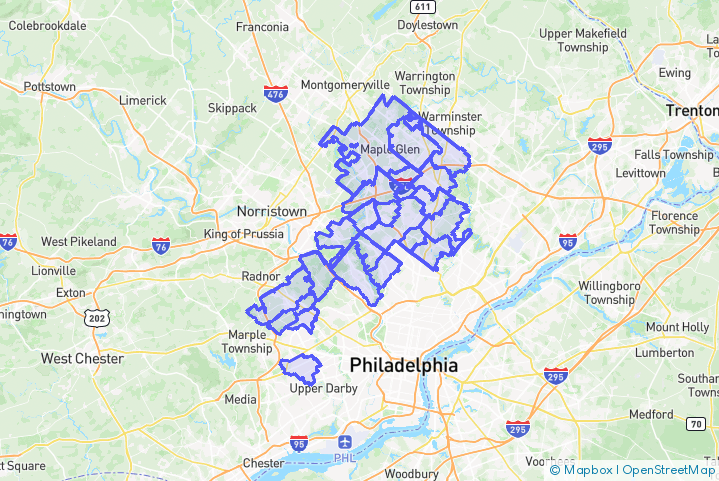 Service Area Map