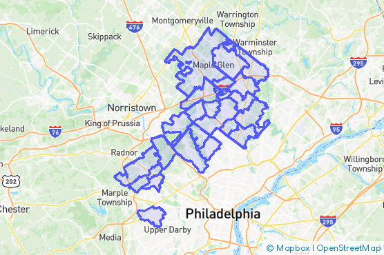 Service Area Map