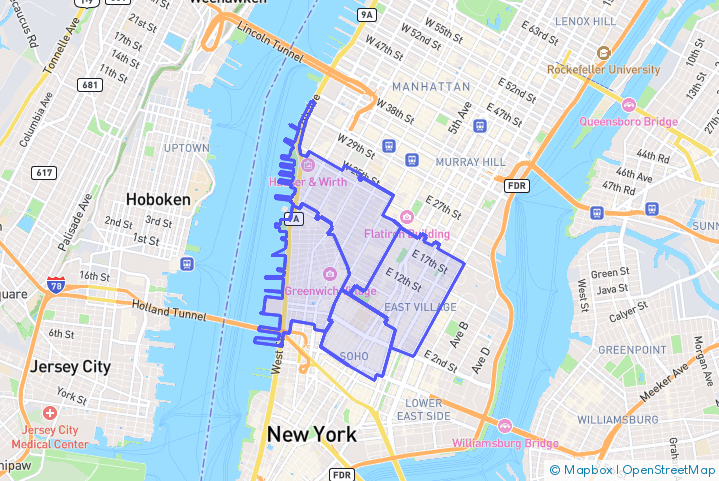 Service Area Map