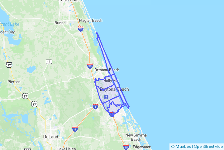 Service Area Map