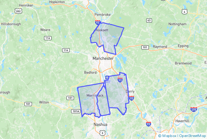 Service Area Map