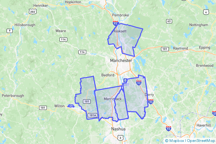 Service Area Map