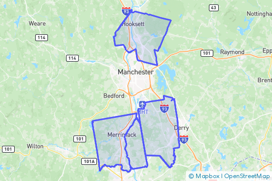 Service Area Map