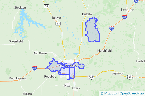 Service Area Map