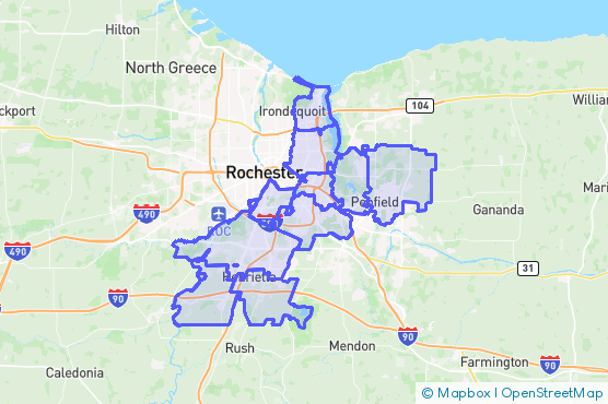 Service Area Map