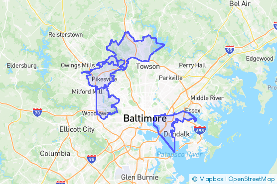 Service Area Map