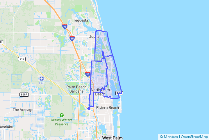 Service Area Map