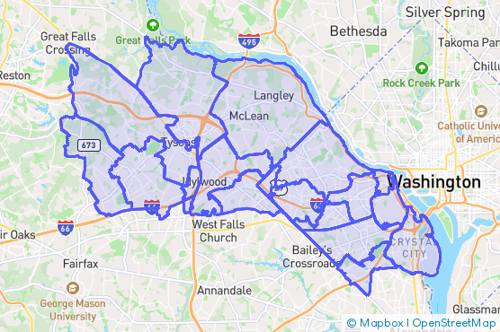 Service Area Map