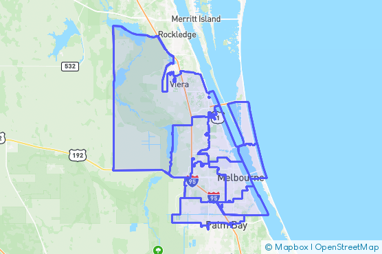 Service Area Map