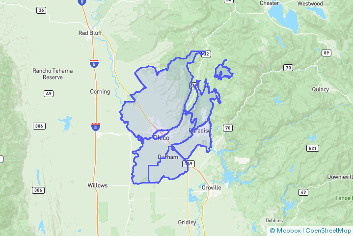 Service Area Map
