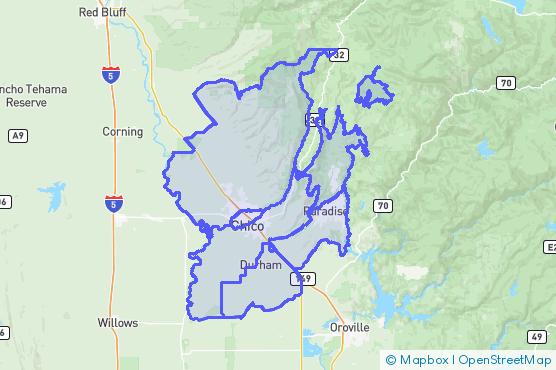 Service Area Map
