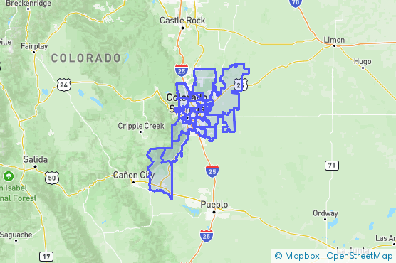 Service Area Map