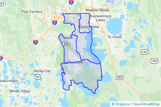 Service Area Map