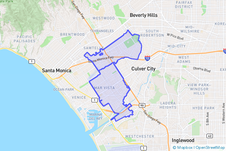 Service Area Map