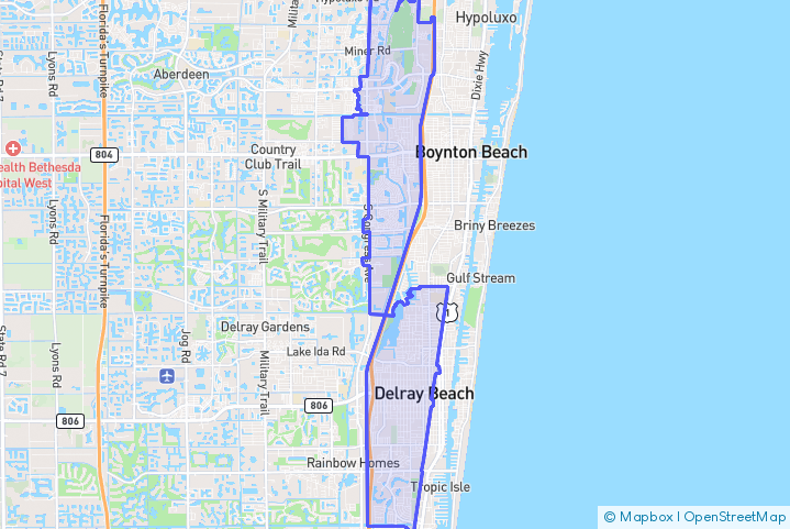 Service Area Map