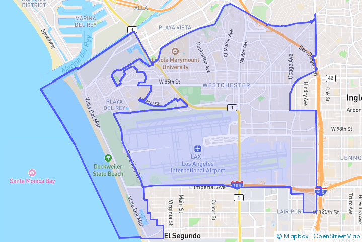 Service Area Map