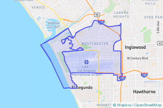 Service Area Map
