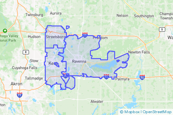 Service Area Map