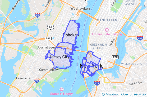 Service Area Map
