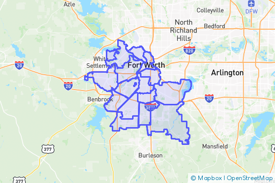 Service Area Map