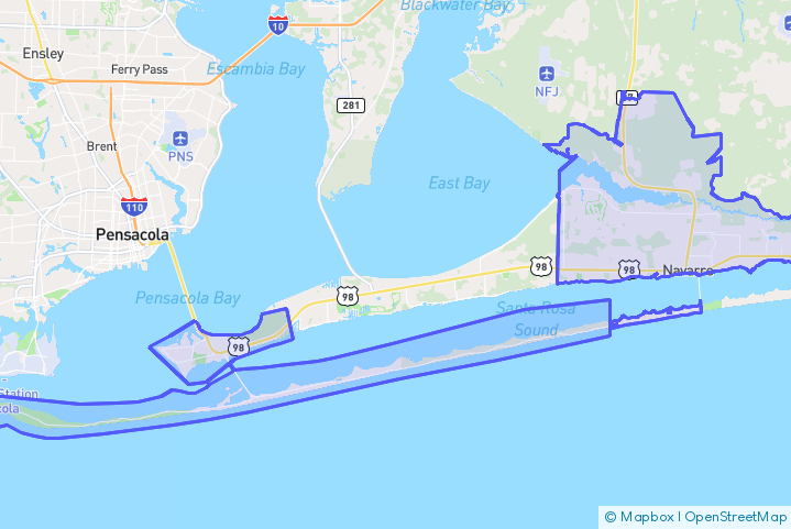 Service Area Map