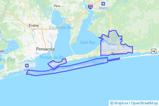 Service Area Map