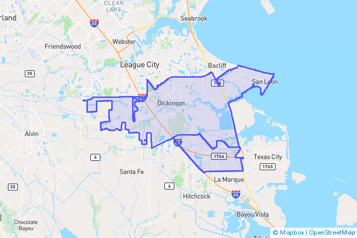 Service Area Map