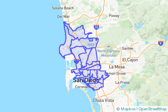 Service Area Map