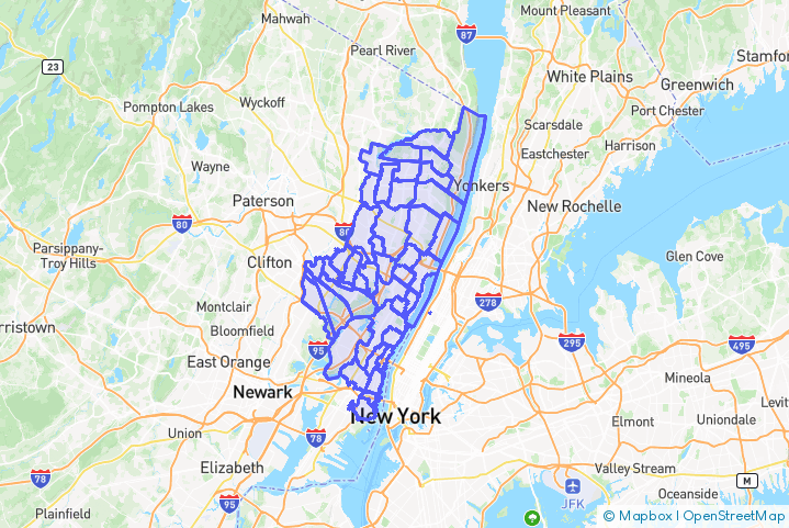 Service Area Map
