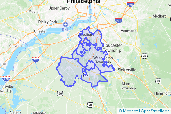 Service Area Map