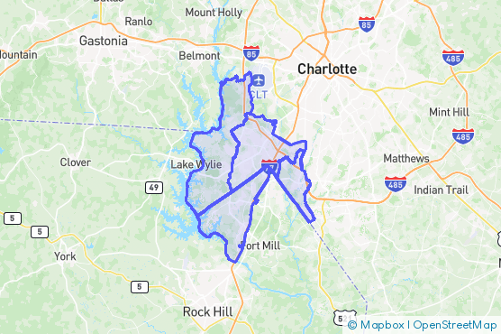 Service Area Map