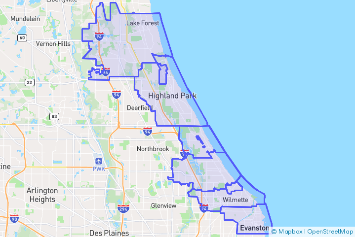 Service Area Map