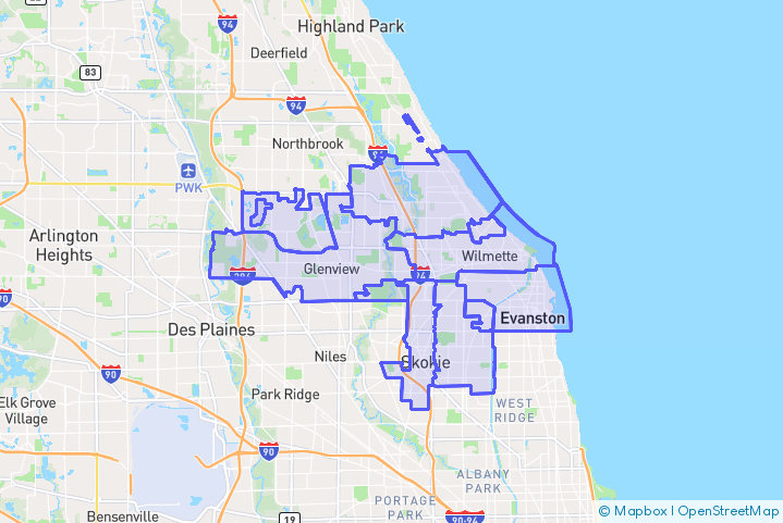 Service Area Map