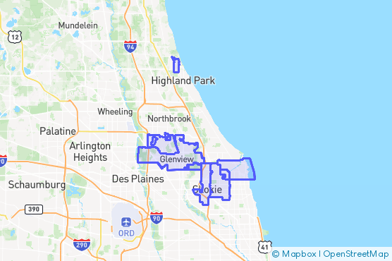 Service Area Map