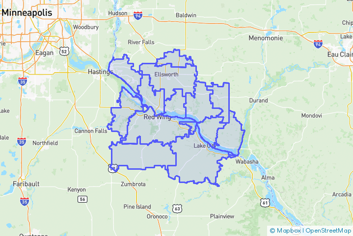 Service Area Map