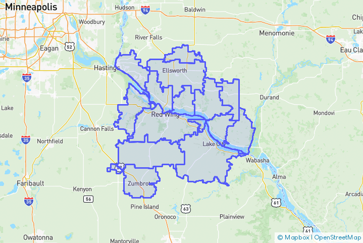 Service Area Map