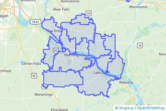 Service Area Map