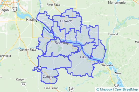 Service Area Map