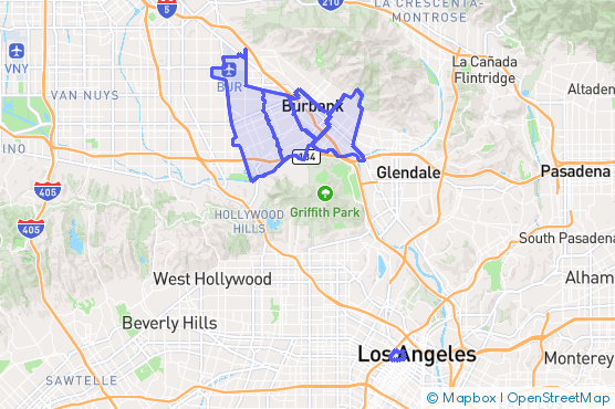 Service Area Map