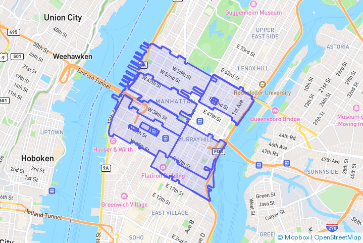 Service Area Map