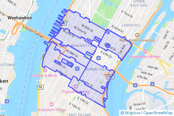 Service Area Map