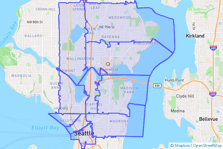 Service Area Map