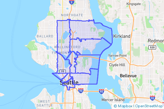 Service Area Map