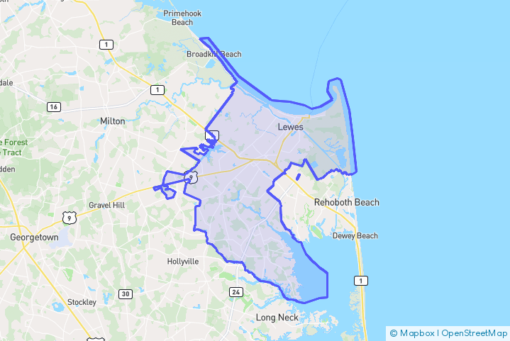 Service Area Map