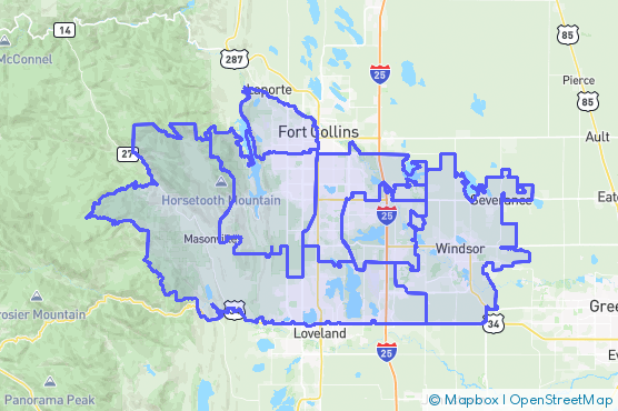 Service Area Map